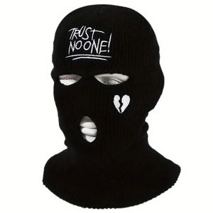 Trust No One Skully NWT Black with broken heart logo